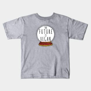 THE FUTURE IS VEGAN - CRYSTAL BALL Kids T-Shirt